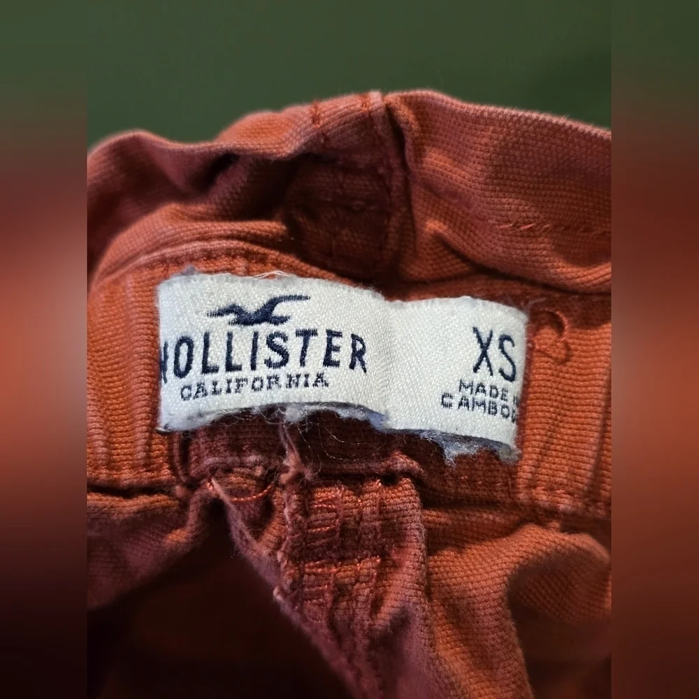 Hollister Rust Button-Front Women's Skirt
